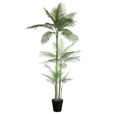 Kunstplant palmboom in zwarte pot - XL