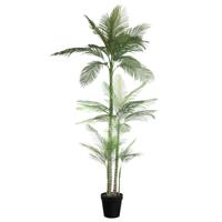 Kunstplant palmboom in zwarte pot - XL