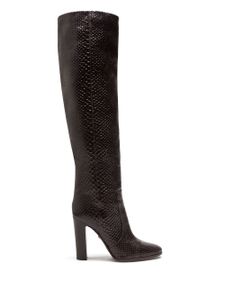 Dolce & Gabbana bottes à talon haut - Marron