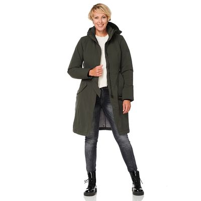 Winterregenjas Calcary roestbruin