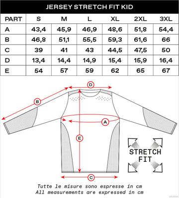 UFO PLAST jersey "ares kids children&apos;s jersey ufo are red/blue gr. xxs