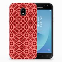 Samsung Galaxy J3 2017 | TPU bumper | Batik Rood