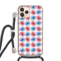 Klaproosjes: iPhone 11 Pro Transparant Hoesje met koord