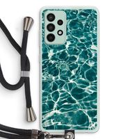 Weerkaatsing water: Samsung Galaxy A52s 5G Transparant Hoesje met koord