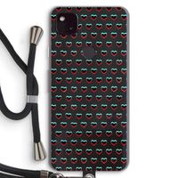 Hartjes: Pixel 4a 5G Transparant Hoesje met koord