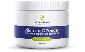 Vitamine C poeder calcium- & magnesiumascorbaat