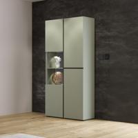 Home365 Vitrinekast Crotone - 2-deurs - Groen