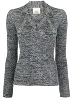 ISABEL MARANT haut Zoria - Gris