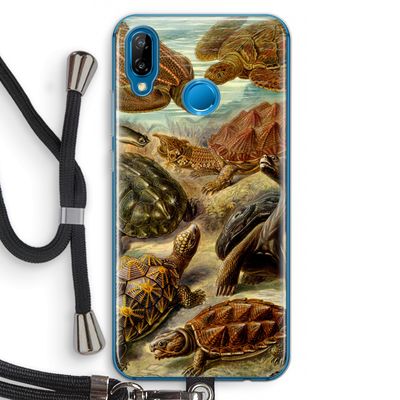 Haeckel Chelonia: Huawei P20 Lite Transparant Hoesje met koord