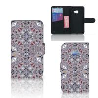 Samsung Galaxy Xcover 4 | Xcover 4s | Bookcase | Flower Tiles