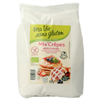 Ma Vie Sans Pannenkoeken wafels en flensjes mix glutenvrij bio 300 Gram