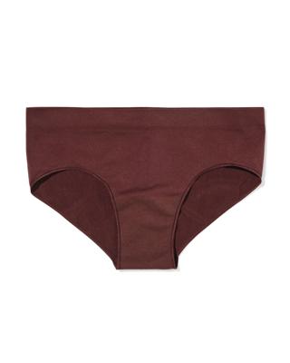 HEMA Dameshipster Naadloos Micro Donkerbruin (donkerbruin)