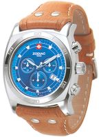 Horlogeband Zodiac ZO7012 Leder Cognac Horlogeband Zodiac ZO7012 Leder Cognac