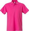 Clique 028230 Basic Polo - Helder Kersen - 4XL