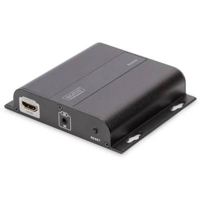 Digitus DS-55123 Extra ontvanger HDMI, Infrarood Via netwerkkabel RJ45 120 m