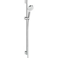 Hansgrohe Ecostat 1001cl thermostaat met stang 90cmm crometta vario handdouche wit chroom 27813400