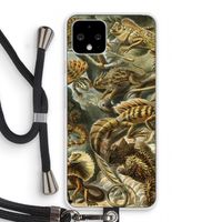 Haeckel Lacertilia: Pixel 4 Transparant Hoesje met koord