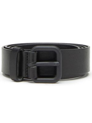 Diesel ceinture B-Inlay en cuir - Noir
