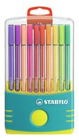 Viltstift STABILO Pen 68 ColorParade turquoise etui ÃƒÆ’ 20 kleuren - thumbnail