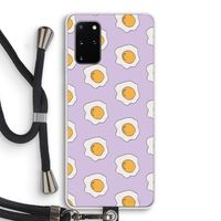 Bacon to my eggs #1: Samsung Galaxy S20 Plus Transparant Hoesje met koord