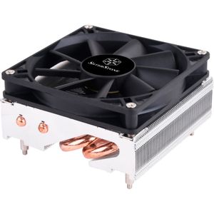 Silverstone AR11 Processor Koeler 9,2 cm Aluminium, Zwart