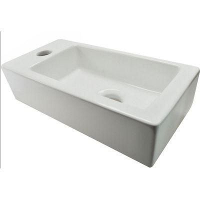 BWS Mini Fontein Keramisch Blong Links 36x18x9 cm Wit