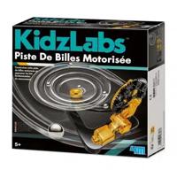 4M wetenschap en spel - bouw je eigen elektrische knikkerbaan - bouwpakket - kidzlabs - 5+