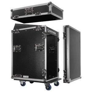 Odyssey Innovative Designs Combo Rack with Casters DJ-tafel