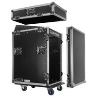 Odyssey Innovative Designs Combo Rack with Casters DJ-tafel - thumbnail