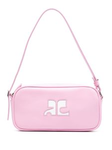 Courrèges sac bguette Reedition en cuir - Rose