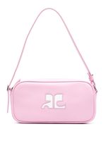 Courrèges sac bguette Reedition en cuir - Rose - thumbnail