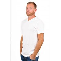Alan Red T-Shirt Vermont Extra Long White (2 pack) - thumbnail