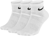 Nike SX7667 Everyday Cushion Ankle Socks 3-Pack - Wit - 38-42