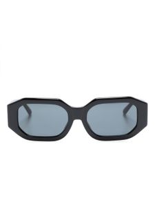 Linda Farrow x The Attico lunettes de soleil Blake à monture géométrique - Noir