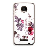Mooie bloemen: Motorola Moto Z Force Transparant Hoesje