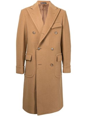 Polo Ralph Lauren manteau à boutonnière croisée - Marron
