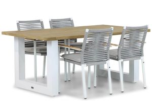 Santika Giovane/Talai 180 cm dining tuinset 5-delig