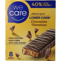 We Care Lower carb tussendoortje chocola & hazelnoot We Care Lower carb tussendoortje chocola & hazelnoot