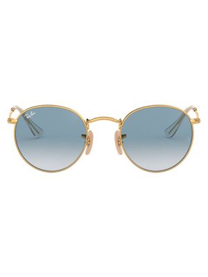 Ray-Ban lunettes de soleil à monture ronde - Or