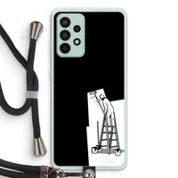 Musketon Painter: Samsung Galaxy A52s 5G Transparant Hoesje met koord
