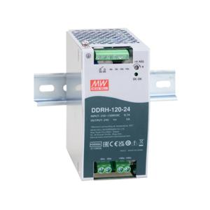 DC/DC CONV 120 W DIN-RAIL 250-1500 V 48 V. Mean Well DDRH-120-48 1 stuk(s)