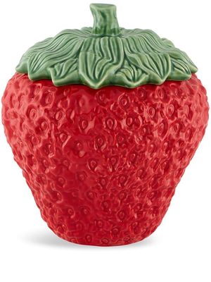 Bordallo Pinheiro soupière 'Morango' - Rouge