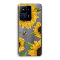 Sunflower and bees: Xiaomi Mi Mix 4 Transparant Hoesje