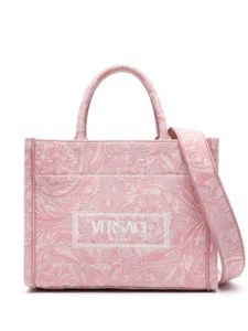 Versace petit sac à main Barocco Athena - Rose