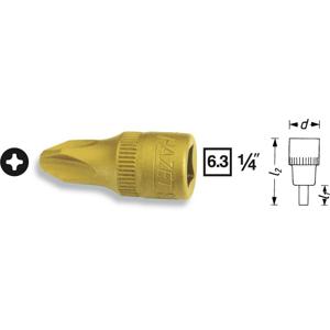 Hazet HAZET 8506-PH4 Kruiskop Phillips Dopsleutel-bitinzet PH 4 1/4 (6.3 mm)