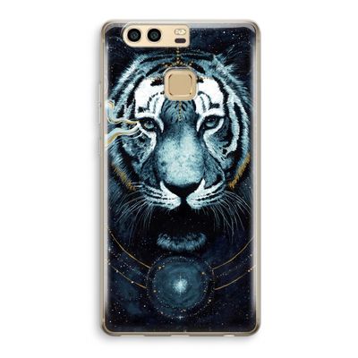 Darkness Tiger: Huawei P9 Transparant Hoesje