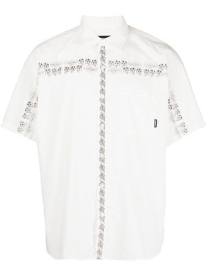Neighborhood chemise à imprimé graphique - Blanc