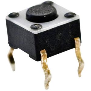 TE Connectivity 1825910-2 1825910-2 Druktoets 24 V/DC 0.05 A 1x uit/(aan) Moment (l x b x h) 6 x 6 x 4.3 mm 1 stuk(s)