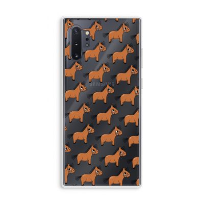 Pony: Samsung Galaxy Note 10 Plus Transparant Hoesje