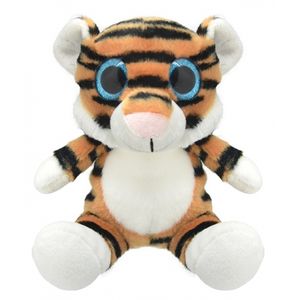 Pluche tijger knuffel 19 cm